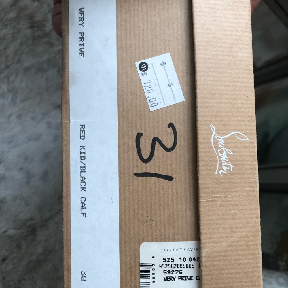 Authentic Christian Louboutin Very Prive Shoes